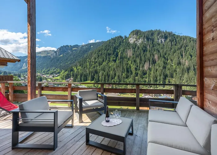 1100 - Bo Immobilier - à Mi-chemin Du Centre Et Du Linga -reduced Prices On Passes Châtel&portes Du Soleil Châtel